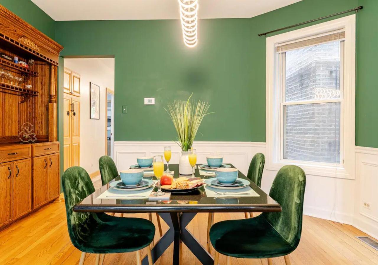 2 Bed Apt W/ Office, Free Parking, Near Wrigley Чикаго Экстерьер фото